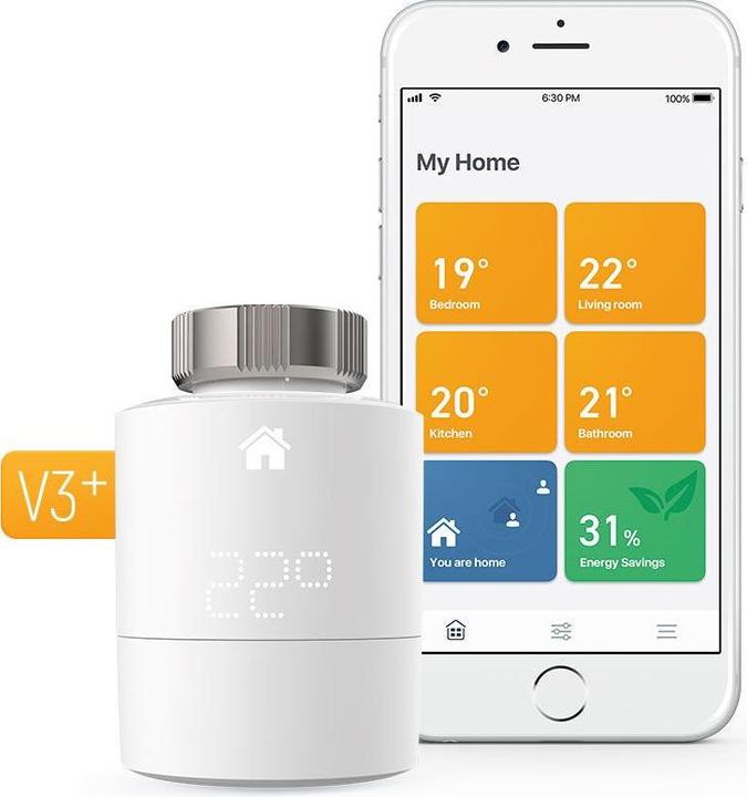 Produktbild tado° Smartes Heizkörper Thermostat – Quattro Pack