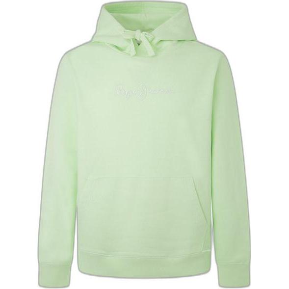 Pepe Jeans, Herren, Pullover, hoodie pepe jean joe, Grün, (S)