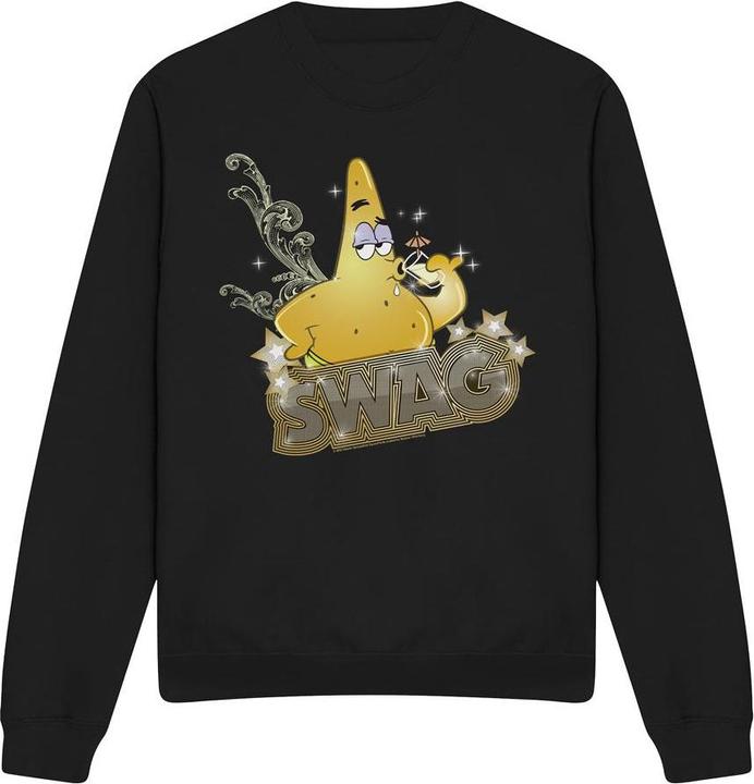 Immagine prodotto Spongebob Squarepants Patrick Has Swag Felpa Adulto Unisex (XXL)