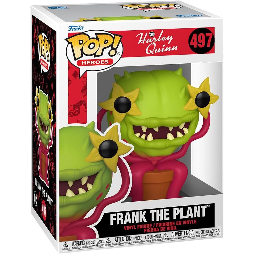 Thumbnail - Funko Harley Quinn Animated Series POP! Heroes Vinyl Figur Frank the Plant 9 cm