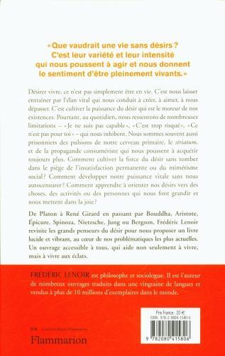 Produktbild Le désir : une philosophie (Französisch, Lenoir Frédéric, 2022)
