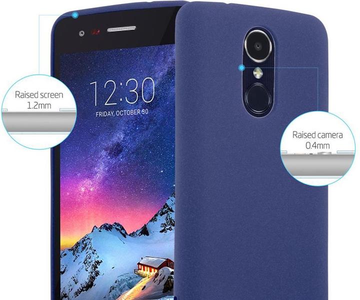 Actual product image Cadorabo TPU Frosted Cover (LG K8 2017)