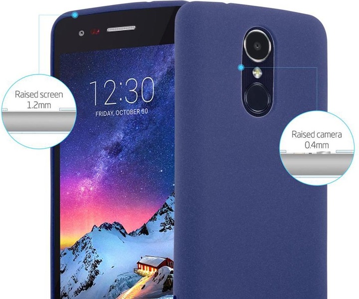 Produktbild Cadorabo TPU Frosted Cover (LG K8 2017)