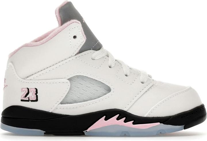 Actual product image Jordan 5 Retro Medium Soft Pink (TD) (18.5)
