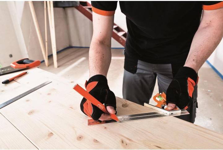 Produktbild Bahco Schiebbarer Kombinationswinkel mit Reissnadel 300 mm