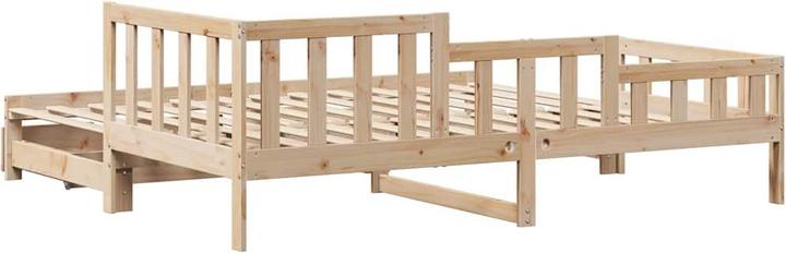 Produktbild vidaXL ausziehbares Tagesbett