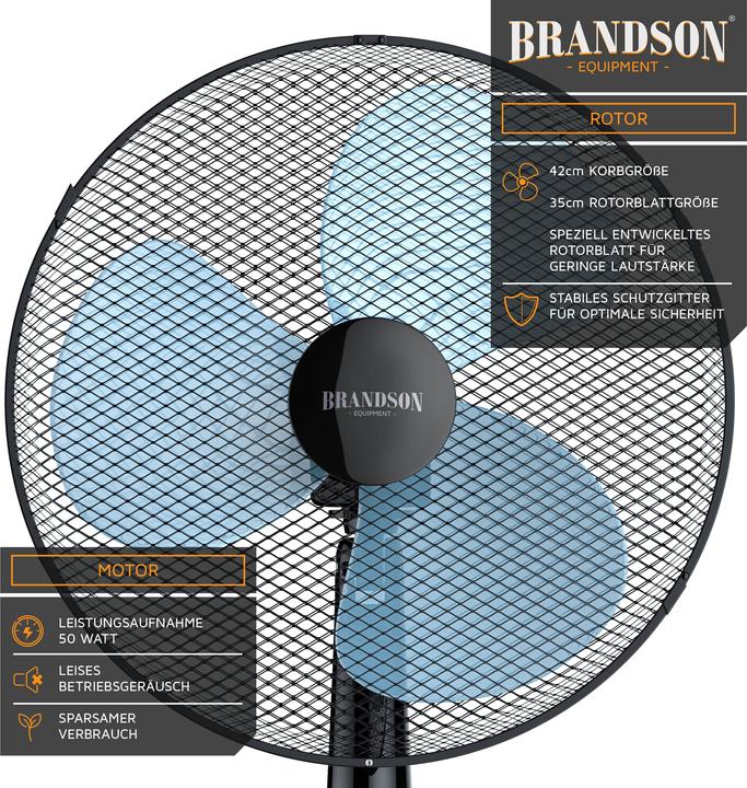 Produktbild Brandson Standventilator (48 dB)