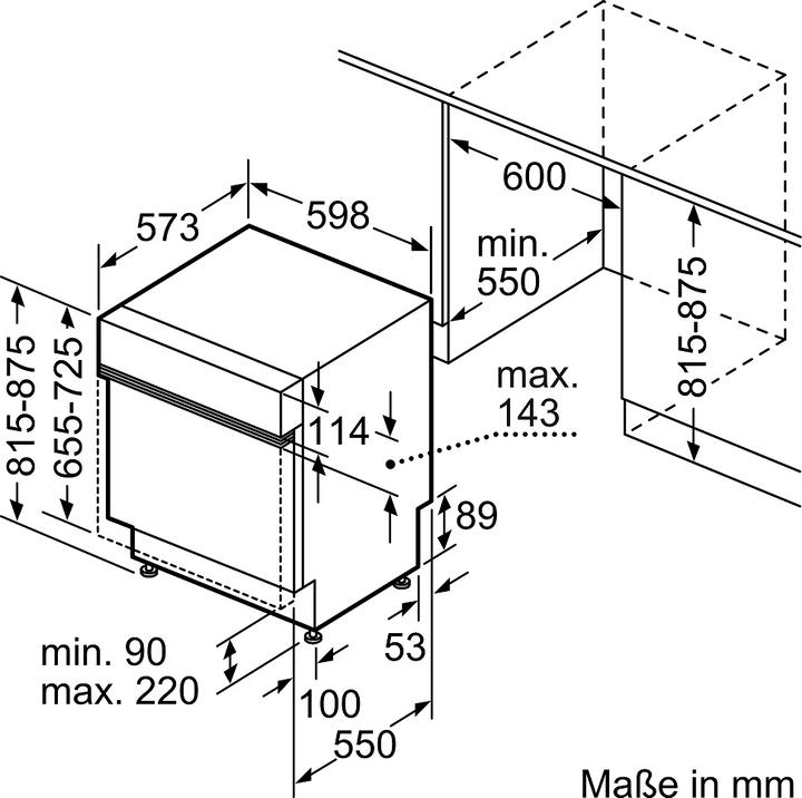 Image du produit Bosch Hausgeräte SMI4ECS22E
