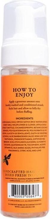 Actual product image Camille Rose Spiked Honey Mousse 4-in-1 Hair Styler with Honey and Nettle Root