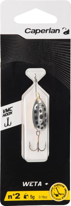 Immagine prodotto Caperlan Spinner per la pesca a spinning