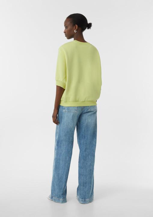 Produktbild Comma Sweatshirt Sweatshirt im Relaxed Fit mit 3/4-Ärmeln (40)