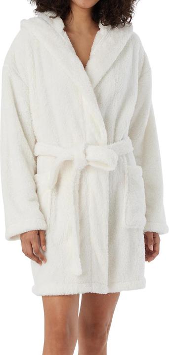 Actual product image Schiesser Teddy Fleece Morgenmantel / Bademantel (S)