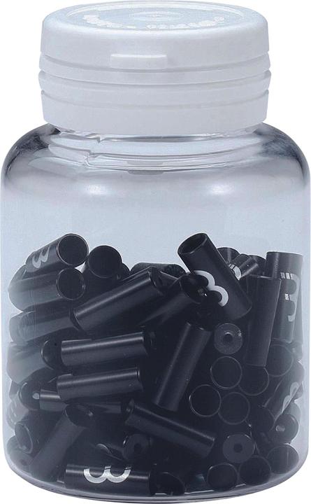 Image du produit BBB Douilles d'arrêt en aluminium 4mm noir 100 pcs.
