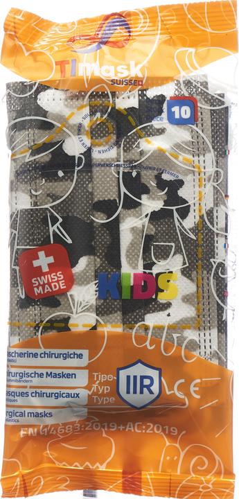 Actual product image Timask Disposable medical mask (Type IIR, 10 x)