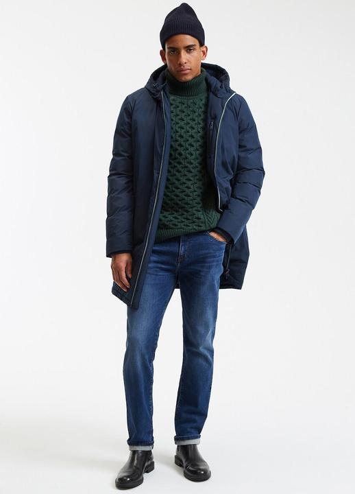 Produktbild La Redoute Collections Rollkragenpullover mit Zopfmuster (M)