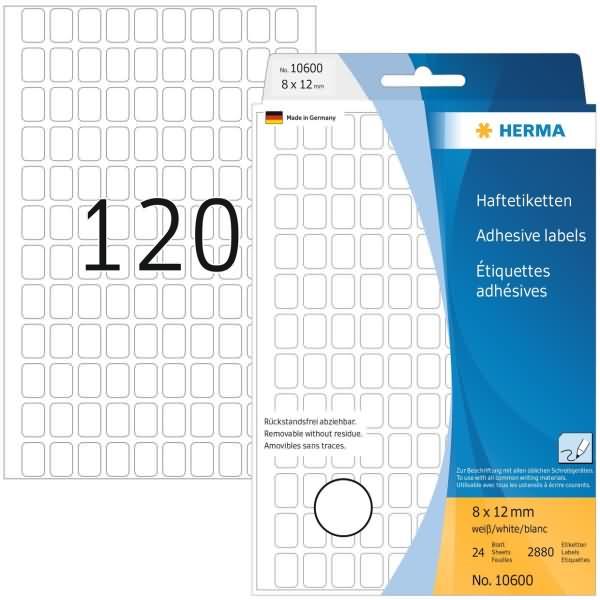 Produktbild HERMA Ablösbare Vielzweck-Etiketten