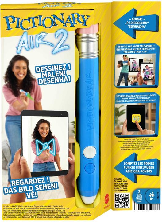 Actual product image Mattel Games Pictionary Air 2 (Multilingual)