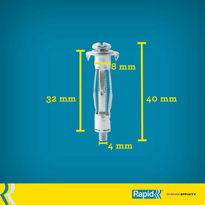 Produktbild Rapid Metall-Hohlraumdübel (10 Stk.)