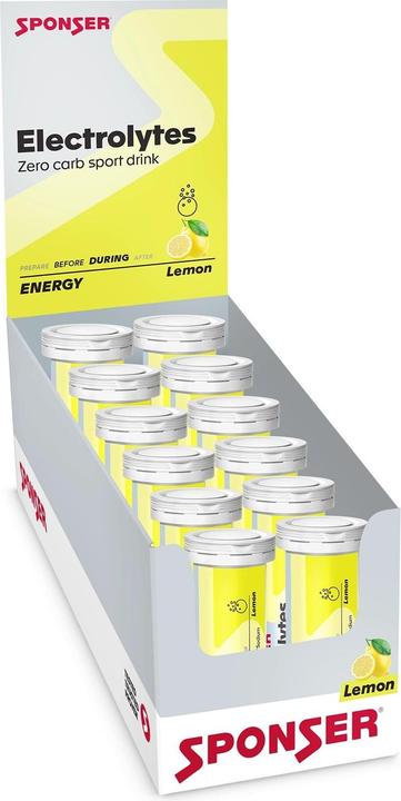 Image du produit Sponser Electrolytes (Citron, 12 x)