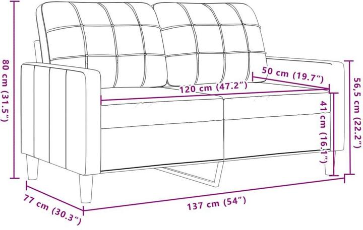 Produktbild vidaXL Sofagarnitur (Polstergruppe)