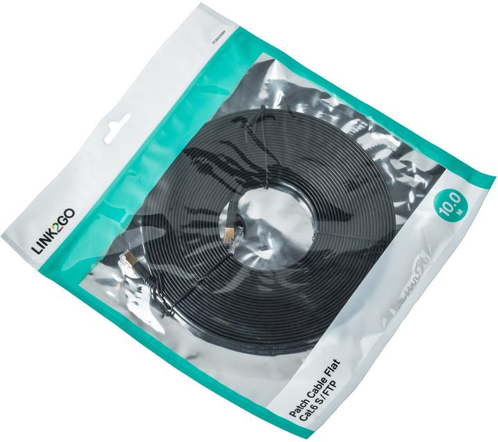Produktbild Link2Go Patchkabel (S/FTP, CAT6, 10 m)