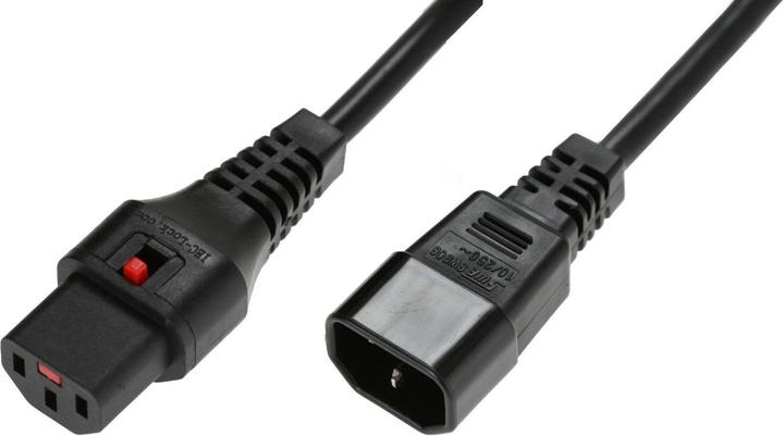 Produktbild MicroConnect Spannungsversorgungs-Verlängerungskabel (2 m, C13, C14)