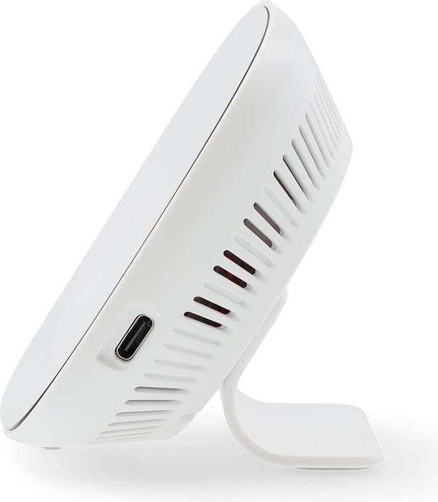 Actual product image Nedis SmartLife Luftqualitätsmonitor Wi-Fi | inkl. Display | Kohlendioxid (CO2) / Luftfeuchtigkeit /