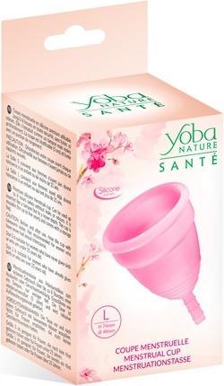 Actual product image Yoba Coupe menstruelle Rose Nature - Large - Rose (Large)