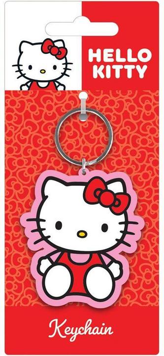 Actual product image Hello Kitty Pose PVC Keyring