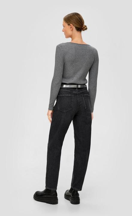 Produktbild s.Oliver Strickpullover Strickpullover aus Viskosestretch (48)