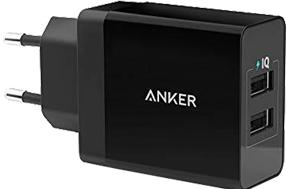 Produktbild Anker 2-Port USB Ladegerät (24 W, 2 Ports)