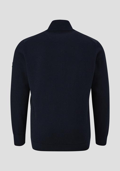 Actual product image s.Oliver Strickjacke Strickjacke mit Stehkragen (3XL)