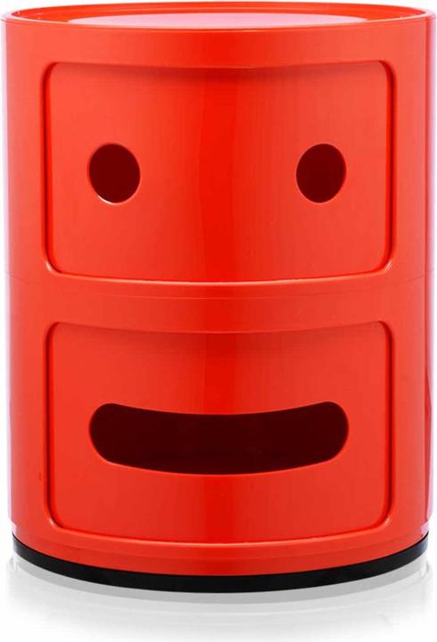 Kartell Componibili Smile meuble porte-conteneurs neutre (Ø 32 x 40 cm)