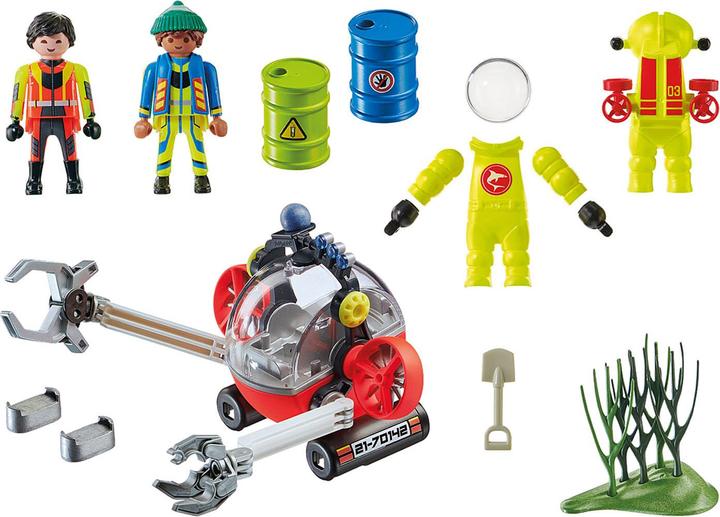 Produktbild Playmobil Seenot: Umwelteinsatz mit Tauchboot (70142, Playmobil City Life)