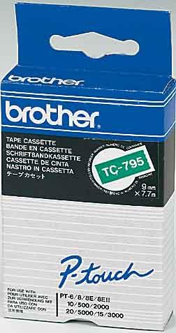 Actual product image Brother P-Touch (1.20 cm, Green)
