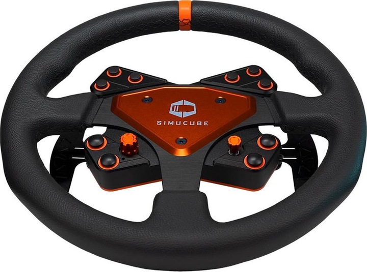 Actual product image Simucube Tahko Lenkrad, Rund - 320 mm, orange