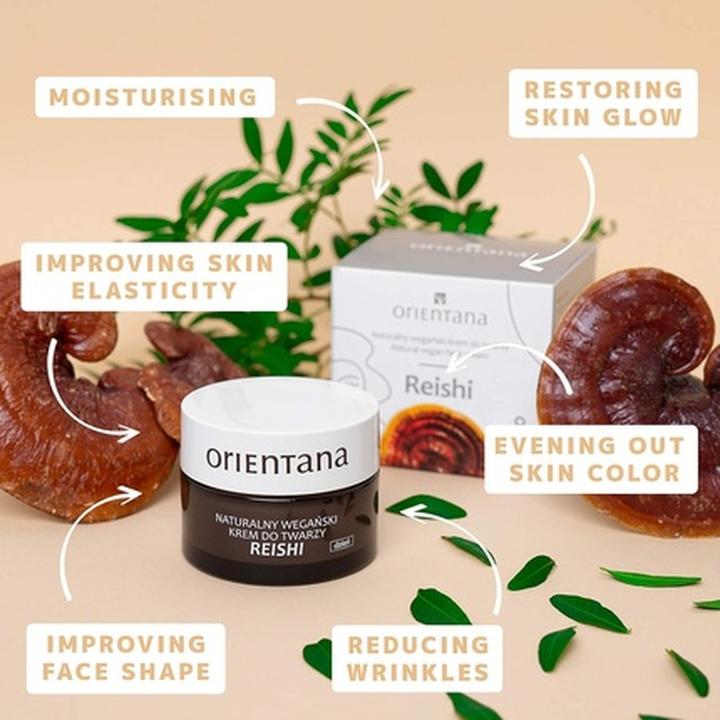 Actual product image Orientana Natural Vegan Reishi (50 ml, Day cream)