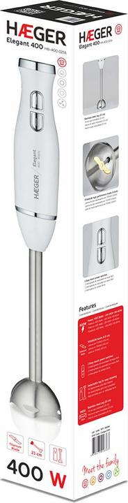 Actual product image Haeger Hand Blender ELEGANT