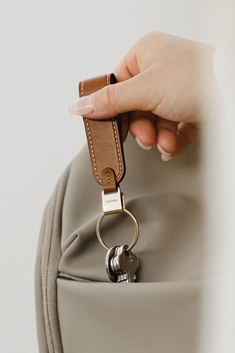 Immagine prodotto Orbitkey Portachiavi ad anello, caramello