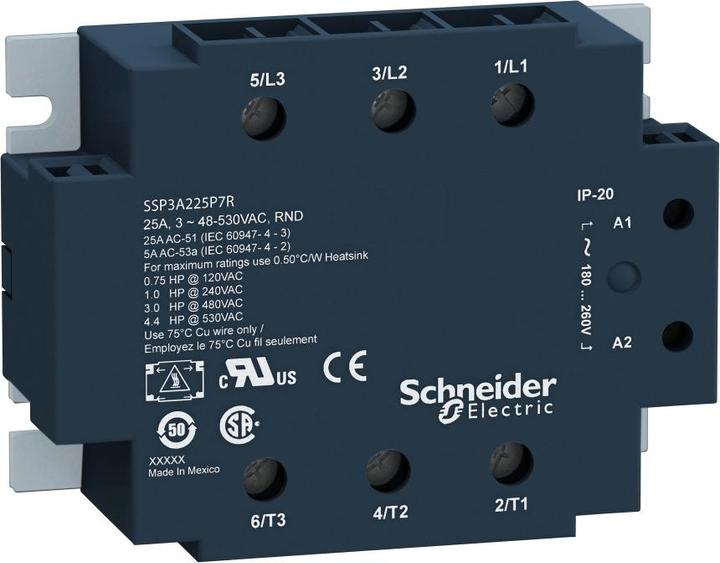 Produktbild Schneider Electric 3 PH SSR 530VAC 50A 24V