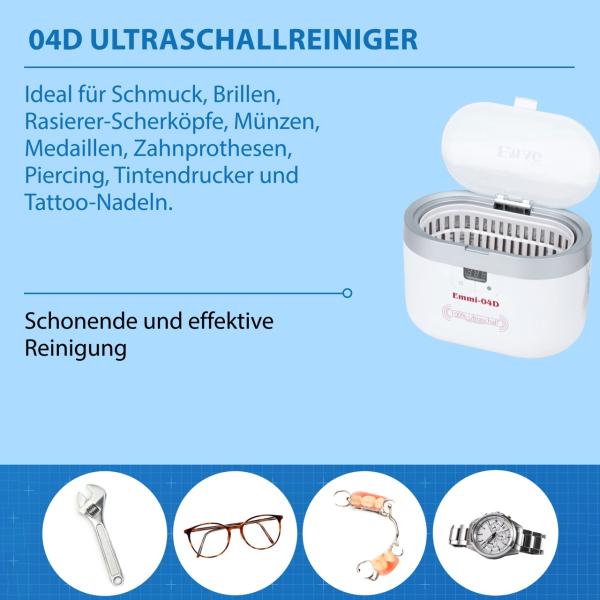 Image du produit Emag Ultraschallreiniger (42 kHz, 600 ml)