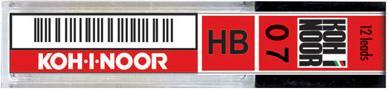 Koh-i-Noor Pack 12 Mines 0.7mm Gradation (12 pcs., 0.70 mm, HB)