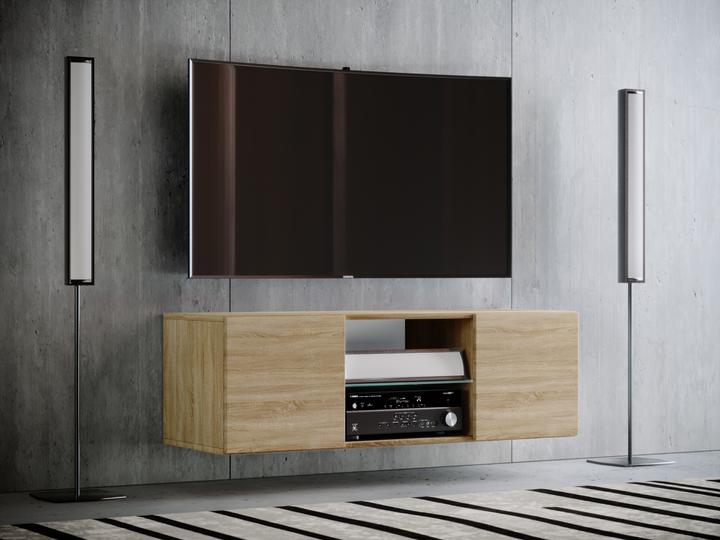 Produktbild VCM Holz TV Wand Lowboard Fernsehschrank Jusa (115 x 36 cm)