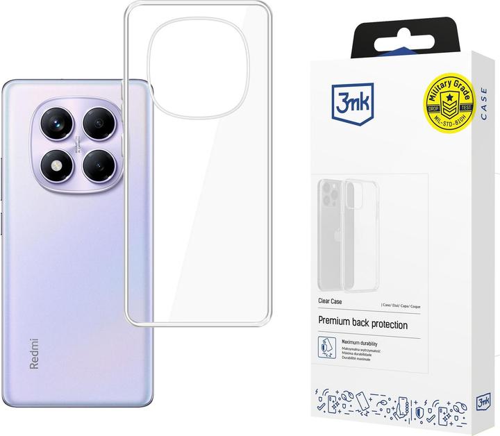 Actual product image 3MK Clear Case for Xiaomi Redmi Note 14 Pro 4G - transparent (Xiaomi Redmi Note 14 Pro)