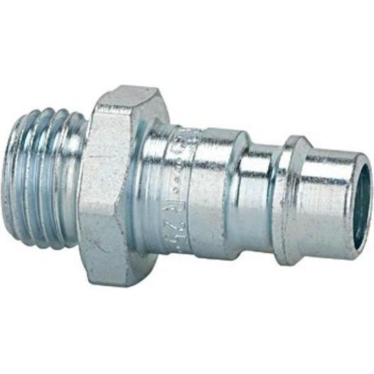 Riegler, Schlauchanschluss + Schlauchverbinder, Stecknippel Stahl verzinkt Stecker DN 7,2-7,8 Aussengewinde G 1/2 ″ SW 2...