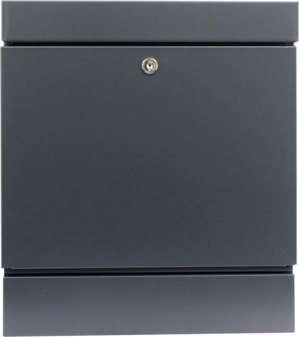 Image du produit Burg Wächter 42030 SEATTLE 848 ANT Boîte aux lettres acier anthracite Serrure à clé