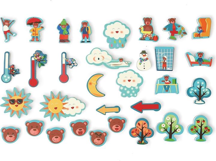 Produktbild Scratch Magnetspiel Tagesplan (Deutsch)