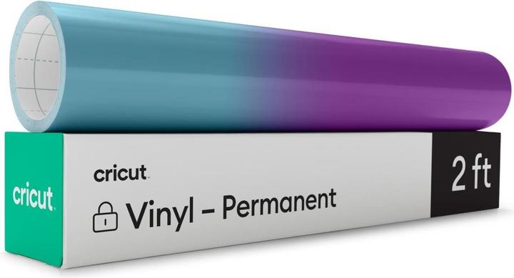 Productafbeelding Cricut Vinylfolie koud geactiveerd 30 x 60 cm, turkoois/paars (1 x)