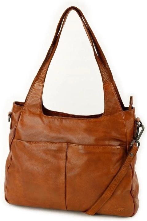 Immagine prodotto Bear Design Medium Schoudertas Dames - Leer - Els - Cognac