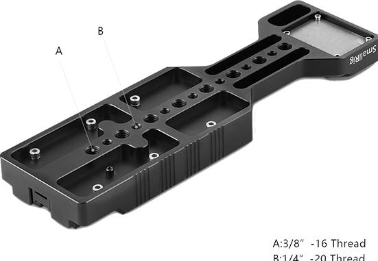Produktbild SmallRig VCT-14 Quick Release Tripod Plate (Diverses Video Zubehör)